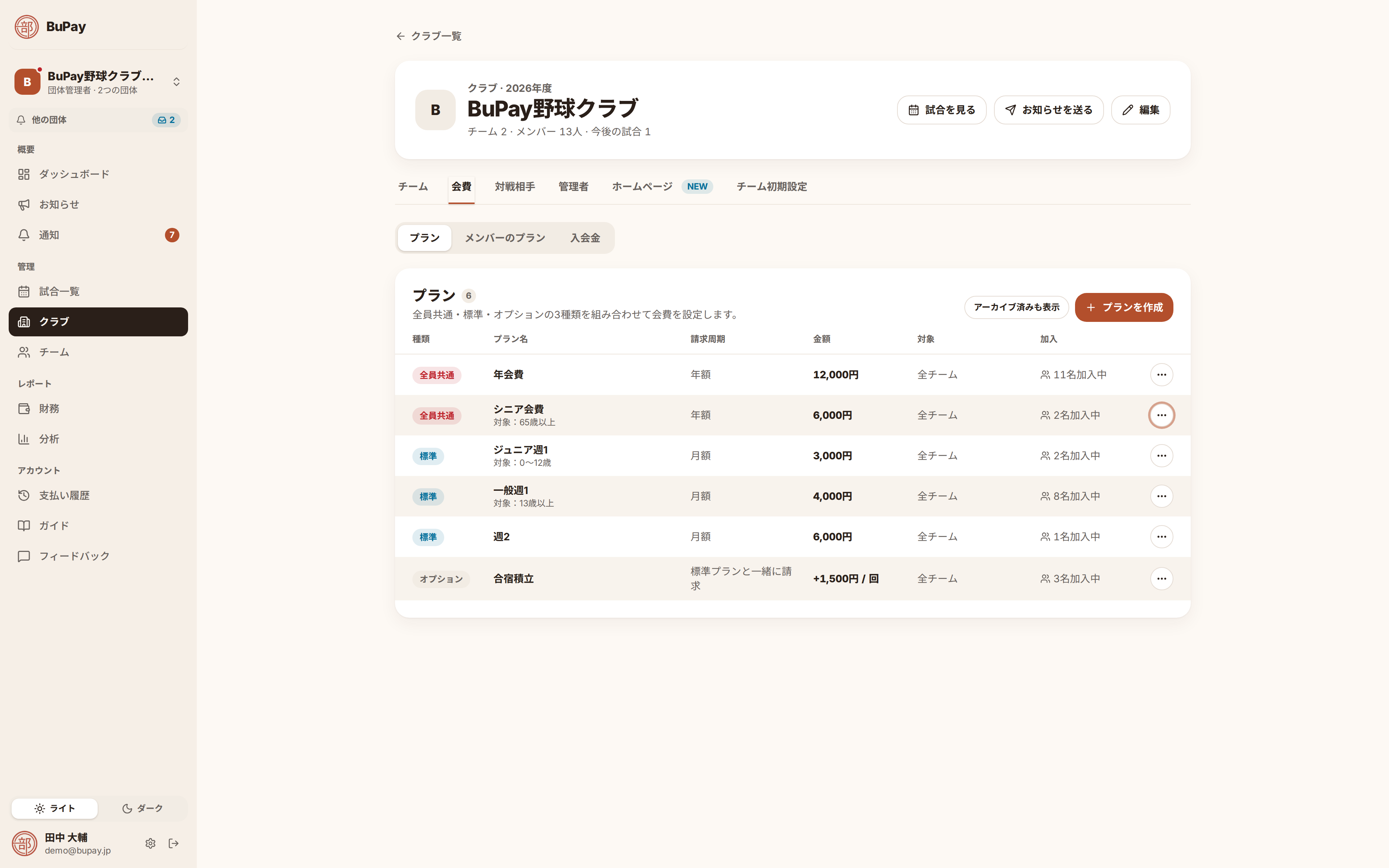 加入人数の表示